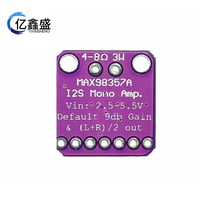 Module amplificateur audio BSSY MAX98357 I2S, amplificateur de classe D sans filtre, compatible avec ESP32 et Raspberry Pi