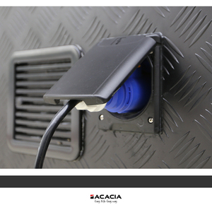 Entrada de Corriente de 16A, IP44, Impermeable, Material ABS, con Enchufe, Certificación CE, Blanca/<span class=keywords><strong>Negra</strong></span>, para Sistemas Eléctricos de Autocaravanas, Caravanas y Campers - Product Image 5