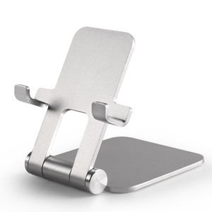 Soporte para teléfono móvil de Metal negro, bolsillo plegable ajustable, mini Escritorio de Metal, soporte para teléfono móvil, soporte para regalo de recuerdo - Product Image 2