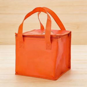 Portable Eco-Friendly Reusable Waterproof <b>Insulated</b> Food Cooler Tote Bag Custom Logo Non Woven - Product Image 1