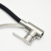 SANIPRO OEM ODM Robinet mitigeur chaud et froid en acier inoxydable brossé à 360 degrés Robinet d'eau de cuisine extractible