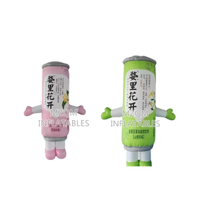 Disfraz de muñeca inflable para caminar, disfraz de dibujos animados para caminar, ropa de personaje para eventos - Product Image 2