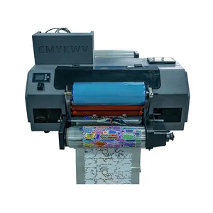 Nguồn nhà sản xuất 30cm AB phim Sticker UV dtf impresora Máy UV dtf máy in với Laminator