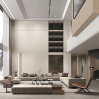Meubles sur mesure pour villa : Armoire de salon haut de gamme, mobilier complet pour toute la maison, personnalisation intégrale