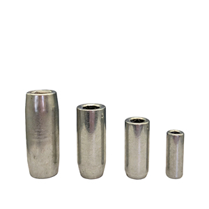 Plomada de hierro galvanizado sin plomo, giratoria, de cilindro hueco, ecológica, resistente a la corrosión, de alta resistencia para redes de pesca en río. - Product Image 6