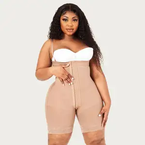 Étape 2, gaine péruvienne courte sans bretelles chirurgicale, Corset pour femmes, entraîneur de taille, Body Shaper Faja Fajas, classeurs colombiens