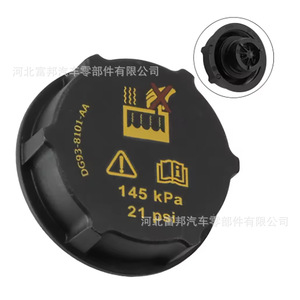 Ford Car <b>Radiator</b> <b>Cap</b> DG93-8101-AA 145 kPa Plastic Screw-On Replacement Part - Product Image 1