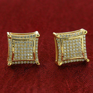 Orecchini a Perno Geometrici per Donne, Design Minimalista ed Elegante, Accessori per Orecchie da Ufficio e Uso Quotidiano - Product Image 2