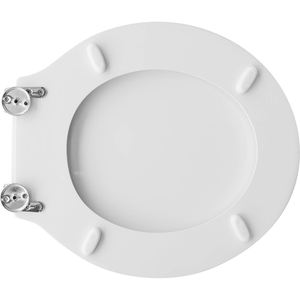 Couvre-siège de toilette carré moderne pour Azzurra Giunone Vase, pour salle de bain, bidets électroniques, en bambou, bois, PP et urée - Product Image 3