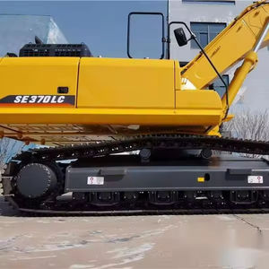 Excavatrice lourde Shantui SE370LC de 37 tonnes, excavatrice sur chenilles, moteur Cummins QSL9, hydraulique Kawasaki, machine d'excavation massive pour l'exploitation minière - Product Image 1