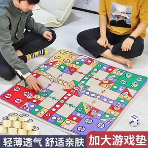 Tapis de jeu d'échecs volants Caihua pour bébés, 90 cm, en mousse EVA, jeu de société éducatif pour enfants et adultes, jeu parent-enfant - Product Image 4