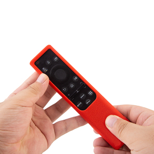 Funda remota de TV de silicona personalizada al por mayor para <span class=keywords><strong>Samsung</strong></span> TV Remote <span class=keywords><strong>TM2280E</strong></span> BN59 Solar Remote Control - Product Image 2