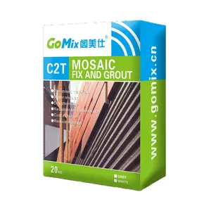 Factory Direct 20kg Cement Based Mosaic Tile Adhesive Glue C2T Mosaic Fix and Grout for Swimming Pools