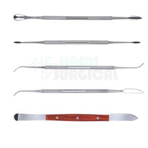 Espátula Dental de buena calidad, cuchillo de yeso, juego de herramientas de tallado de cera Dental versátil de acero inoxidable, 10 Uds. - Product Image 4