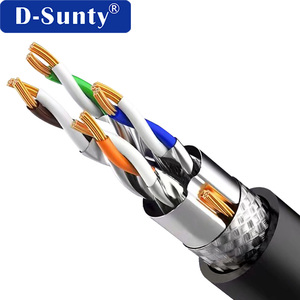 สายอีเธอร์เน็ต CAT7 SFTP 28AWG 26AWG BC สายแพทช์ CAT 7 RJ45 ยาว 10 ม./50 ม. สำหรับแล็ปท็อป เราเตอร์ สายเคเบิลเครือข่าย จากสายเคเบิลสื่อสาร - Product Image 6