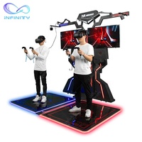 Offre Spéciale de jeu de la plate-forme VR de simulateur de la machine VR de jeu de tir de parc à thème VR