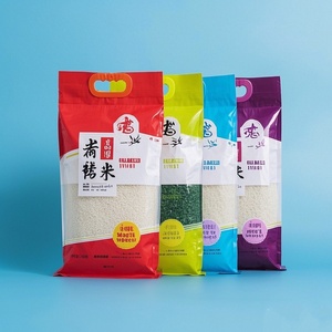<span class=keywords><strong>Sacs</strong></span> en plastique de qualité alimentaire pour emballage de snacks et de bouillies de <span class=keywords><strong>millet</strong></span>, avec poignée de transport, soufflet latéral et joint imprimé en feuille d'aluminium, fournisseur d'usine - Product Image 5