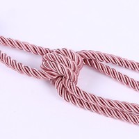 Accessoires de rideaux de luxe pour la décoration de la maison, attaches de rideaux en macramé décoratives avec boule suspendue