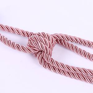 Accessori per tende di lusso per decorazioni per la casa Tiebacks in nappa per tende in macramè decorativo <span class=keywords><strong>con</strong></span> palla appesa - Product Image 2