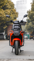 Scooter électrique pour 2 personnes, cyclomoteur électrique avec pédales, scooters électriques puissants