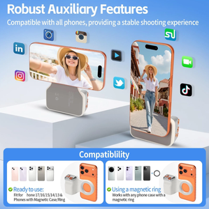 <b>Phone</b> Camera Shutter Grip for Smartphone Wireless Shutter Button Comfort Ergonomic Camera Grip - Product Image 5