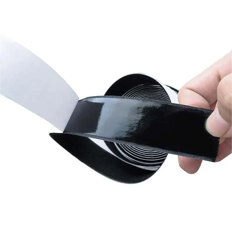 Strong Sticky Back Tape Self Adhesive Tape for Curtain Customizable Colors 100%Nylon Fabric Adhesive Tape Factory Price