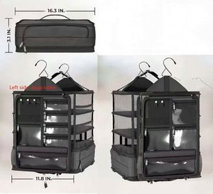 Free Sample Custom Hanging Bag Over The Door Storage <b>Handbag</b> Sundries <b>Organizer</b> With 3-Shelf Wall Mount Fabric <b>Organizer</b> - Product Image 1
