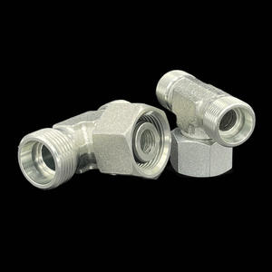 Raccords de compression hydrauliques en acier au carbone et en acier inoxydable, raccords BC BD avec filetage interne mobile, té, conduits et raccords - Product Image 3