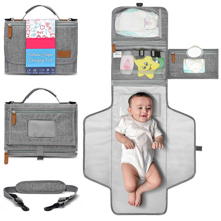 Custom Portable Changing Bag Baby Must Have Baby Changing Pad Custom ...
