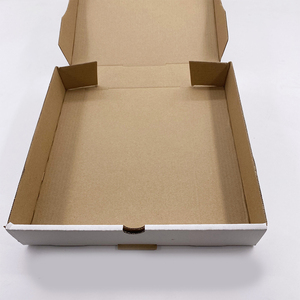Custom Made Pizza Caixa 7/<span class=keywords><strong>8</strong></span>/9/10/12 Polegada Impressão a Cores Pizza Caixa de Papel Kraft Personalizado Caixa De Pizz Ondulado - Product Image 6