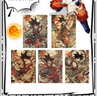 Cartes de collection d'anime SHANGYOU Dragonballs, cartes à décoller des personnages DBZ, jeux de cartes, jouets pour enfants, cadeau