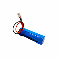 Batterie LiFePO4 3.2V 1000mAh IFR 14500 à dessus plat avec connecteurs à souder pour lampe solaire et brosse à dents électrique