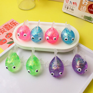 Novelty Kids' Anti-Stress Squeeze <b>Fish</b> Wholesale <b>Toy</b> with Maltose for Years Soft TPR Stress Relief Unisex Ages - Product Image 5