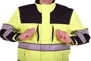 Uniforme <span class=keywords><strong>de</strong></span> <span class=keywords><strong>Trabajo</strong></span> <span class=keywords><strong>de</strong></span> Alta Visibilidad, Reflectante, Ignífugo, para Soldadura, Minería <span class=keywords><strong>y</strong></span> Campos Petroleros, Chaqueta <span class=keywords><strong>y</strong></span> Pantalones - Product Image 6