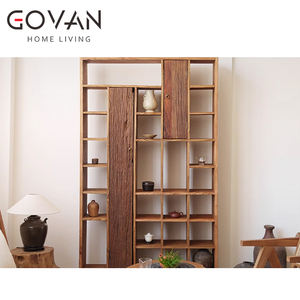 Wabi Sabi, armario lateral de madera, librería, sala de estar de madera de olmo de calidad - Product Image 6