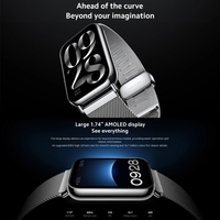 Xiaomi Mi Band 8 Pro Global Berkualitas Tinggi, Layar AMOLED 1.74 inci, Smartwatch GPS, Deteksi Detak Jantung, Tahan Air 5ATM, Grosir Pabrik
