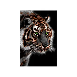 老虎的3d标志打印批发广告图片