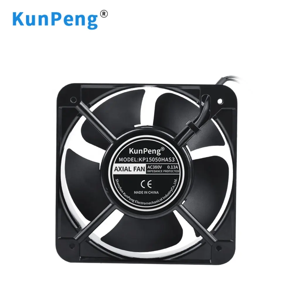 Super Silence 380V 0.13A AC Brushless Axial Flow 150*150*50 150x150x50mm Cooling Fan