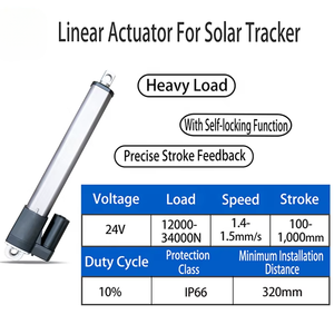 Control remoto de alta resistencia 12V/24V AC 120V/220V rastreador Solar actuador lineal <span class=keywords><strong>silla</strong></span> <span class=keywords><strong>reclinable</strong></span> médica 3000W cepillo impermeable - Product Image 5