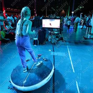 Simulador de Vuelo de Realidad <span class=keywords><strong>Virtual</strong></span>, Plataforma de Entrenamiento de Equilibrio, Equipo de Gimnasio en Casa de ABS para Interiores, Parque de Aventuras, Rehabilitación - Product Image 6