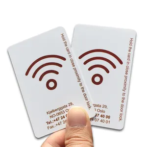 Cetakan Kustom Plastik Pintar Pvc Nfc Kartu Bisnis Digital RFID NFC Kartu Bisnis