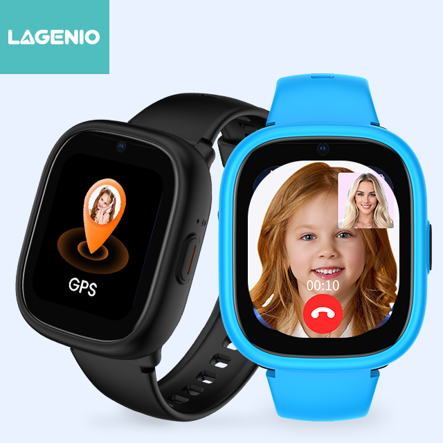 LAGENIO K3 CE FCC 1.7inch Video Call Kids Smart Watch WIFI+GPS+LBS Location SOS Call Children Relojes 4G Smart Watch for Kids