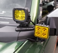 Support de projecteur de pilier A en aluminium 4X4 Offroad Car Accessories Light Holder pour Ford Bronco