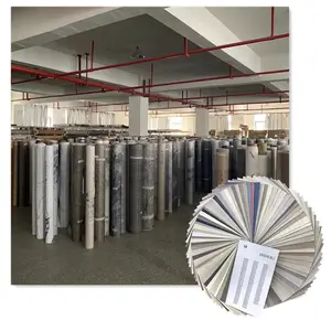 2024 OEM Decoration PVC Film interior furniture PVC film for door panel MDF 62063 waterproof Plastic Film Rolls for wall panel