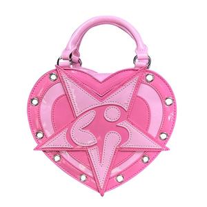 批发定制朋克包哥特式心形钱包五星手提包单肩包日本千禧一代y2k包高品质低最小起订量 - Product Image 3