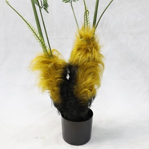 ต้นเฟิร์นทองในกระถาง ต้นเฟิร์นหัวลิงแบบตั้งพื้น ต้นบอนไซตกแต่งภายในอาคาร ต้นไม้และพืชประดิษฐ์ - Product Image 5