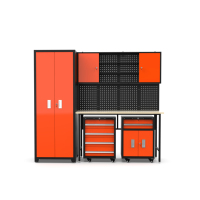 Établi d'usine JZD Table modulaire combinaison Garage banc de rangement avec boîte à outils armoire de rangement d'outils