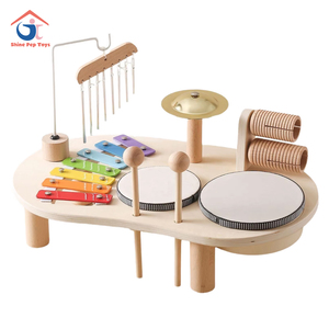 Table musicale multifonctionnelle et portable pour l'éducation précoce des bébés Coordination œil-main Développement Jouet musical pour enfants - Product Image 2