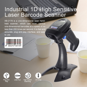 XB-2178 Günstiger 1D-Laser-Barcode-Scanner für Kassensysteme und POS-Anwendungen - Product Image 5