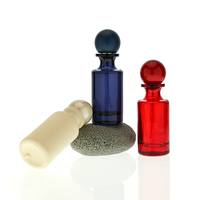 Leichte, elegante, dickwandige Parfümflasche mit individuellem Etikett, 30ml, 50ml, 100ml, künstlerischer Kugelverschluss, leere Glasflasche mit Sprühnebel